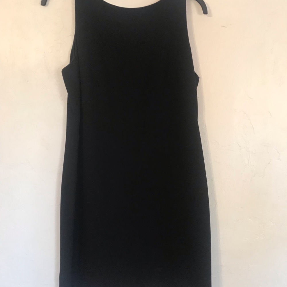 Perfect little black dress with a touch of glam